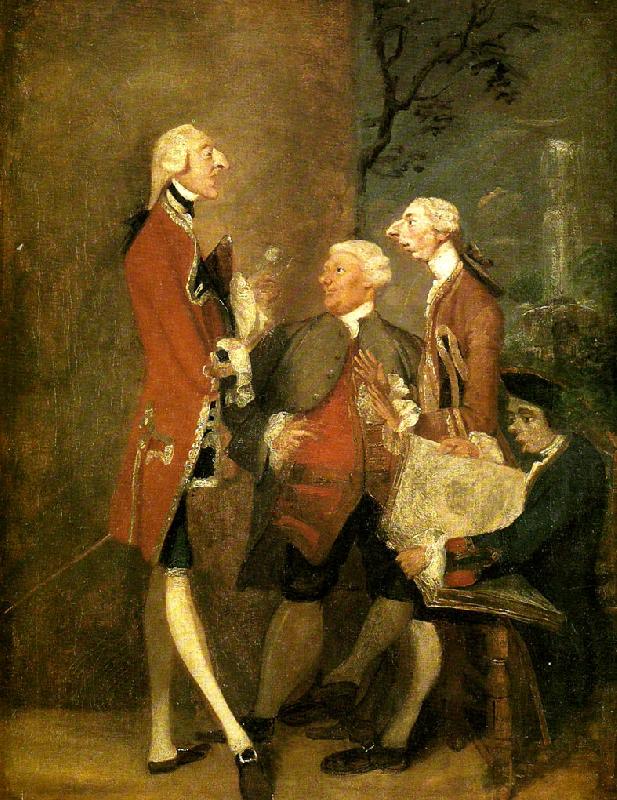 Sir Joshua Reynolds four learnes milordi china oil painting image